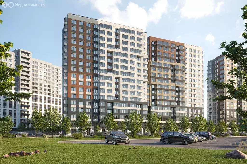 2-комнатная квартира: деревня Дударева, улица Сергея Джанбровского, 7 ... - Фото 1