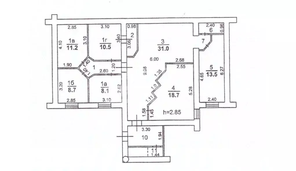 Офис в Иркутская область, Иркутск Партизанская ул., 65 (121 м) - Фото 2