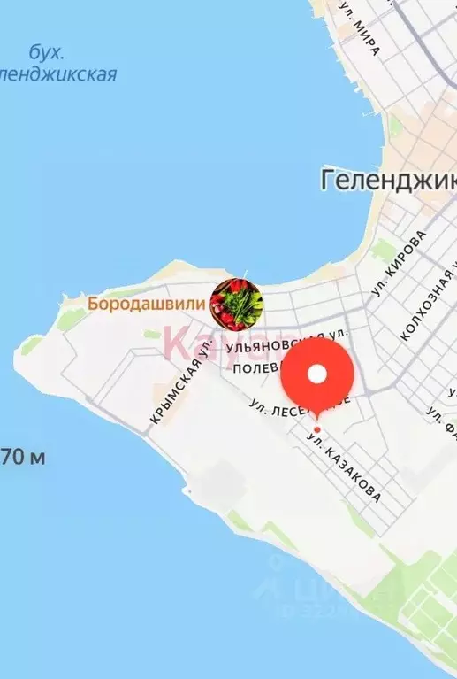 Участок в Краснодарский край, Геленджик ул. Леселидзе (120.0 сот.) - Фото 2