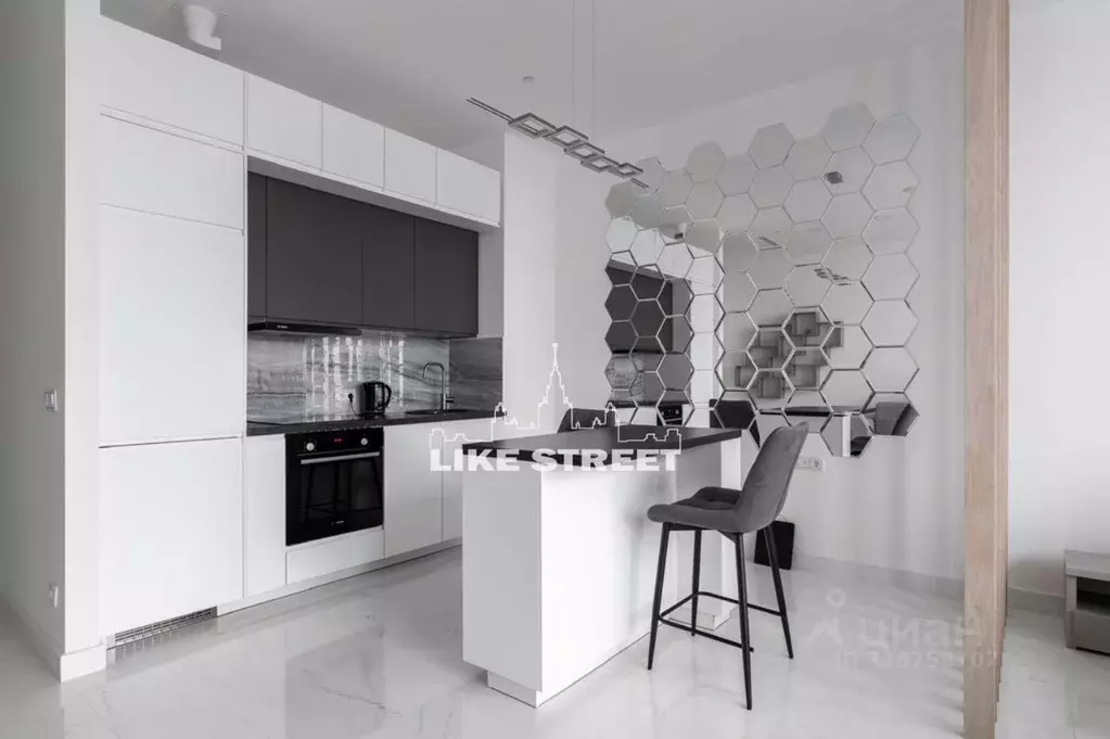 Студия Москва 1-й Красногвардейский проезд, 22с1 (51.0 м) - Фото 2