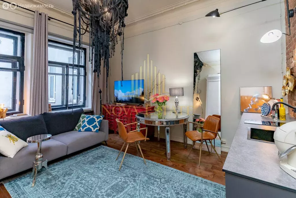 2-комнатная квартира: Санкт-Петербург, Большая Пушкарская улица, 45 ... - Фото 1