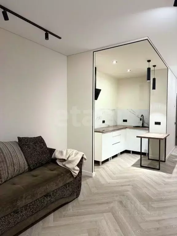 Студия Новосибирская область, Новосибирск ул. Галущака, 15 (29.9 м) - Фото 1