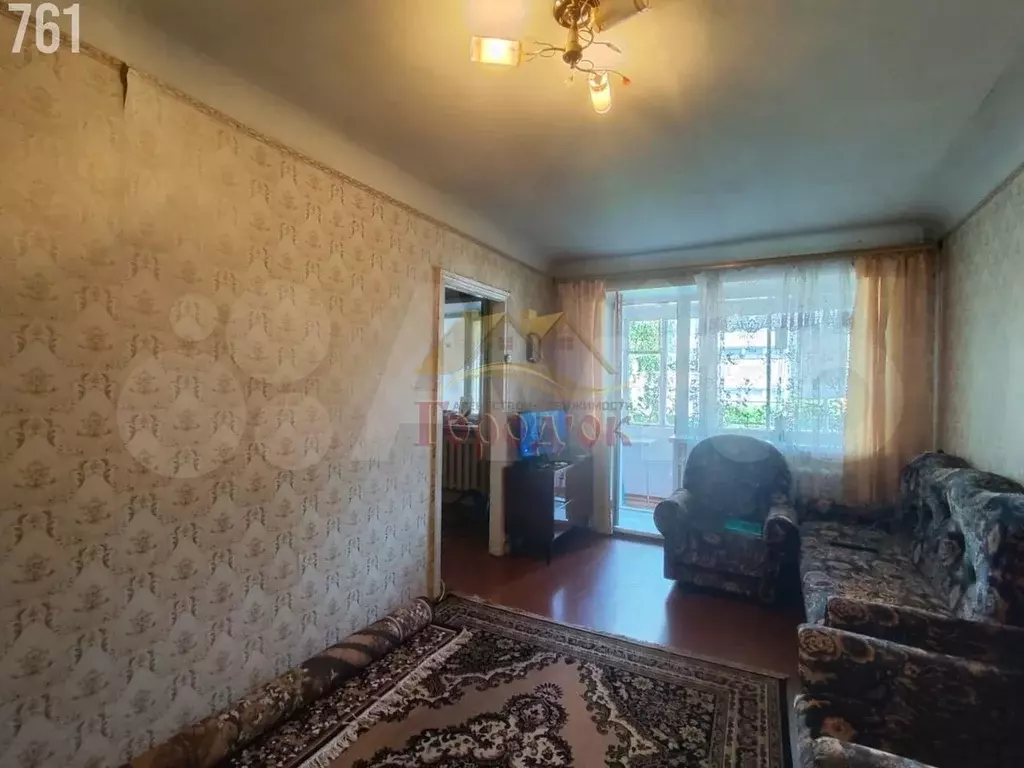2-к. квартира, 42 м, 1/4 эт. - Фото 1