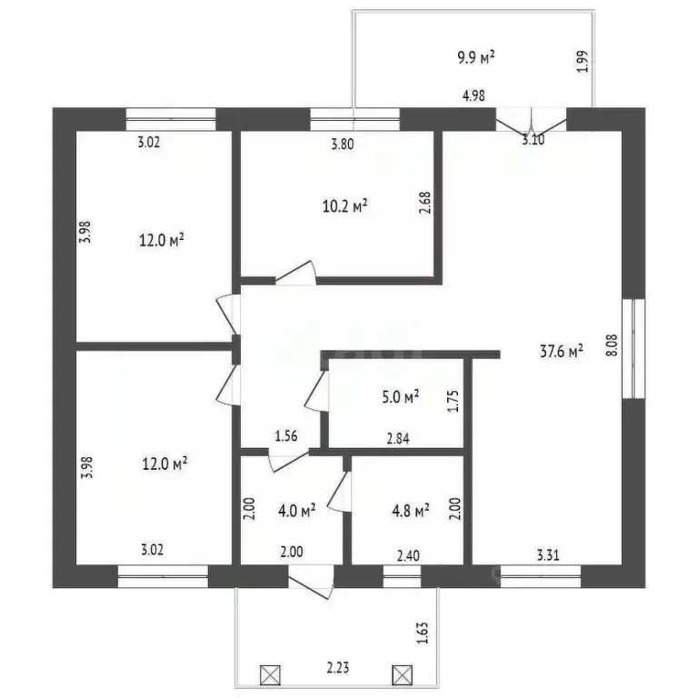 Дом в Удмуртия, Завьяловский район, д. Каменное ул. 3-я Весенняя, 26 ... - Фото 2