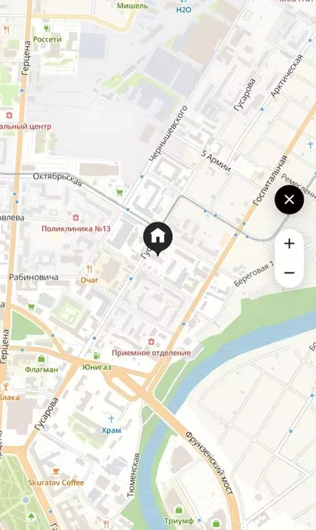 1-к кв. Омская область, Омск ул. Гусарова, 48 (45.2 м) - Фото 2