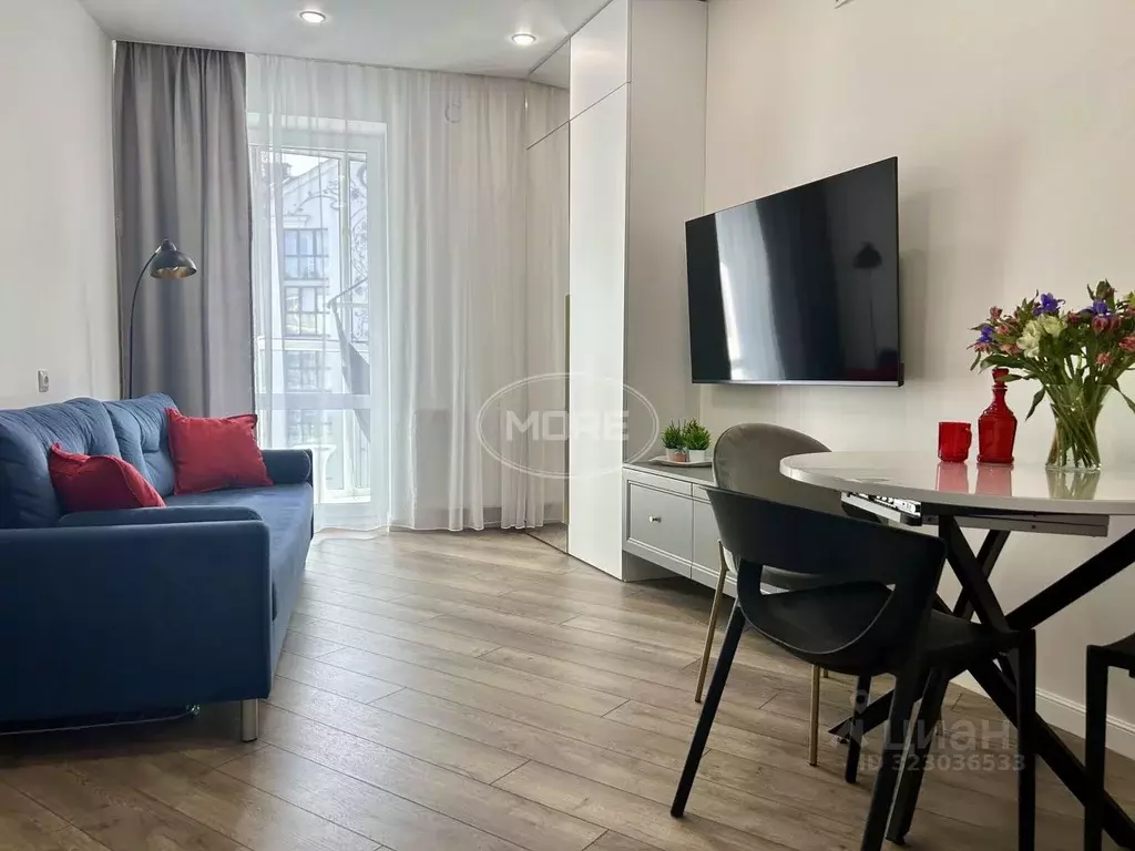 1-к кв. Калининградская область, Зеленоградск ул. Тургенева, 16А (42.7 ... - Фото 1