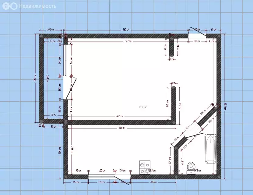 1-комнатная квартира: Шелехов, 4-й квартал, 20 (33.5 м) - Фото 1