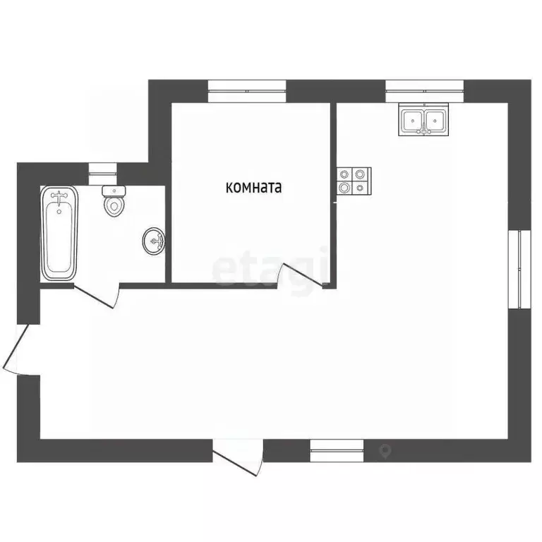 Дом в Пермский край, Чернушка Керамик СДТ, 50 (60 м) - Фото 2