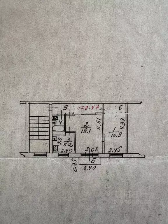 2-к кв. Московская область, Долгопрудный Павельцево мкр, Новое ш., ... - Фото 2