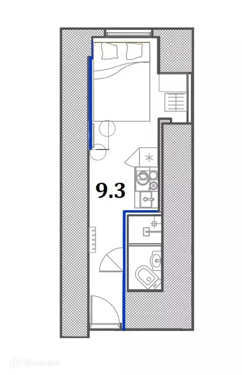 Продаётся квартира-студия, 10 м - Фото 1