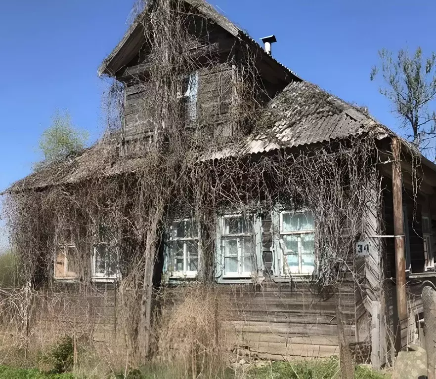 Дом в Новгородская область, Батецкий муниципальный округ, д. Старые ... - Фото 0