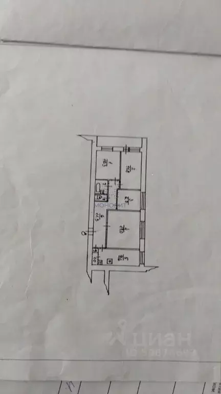 4-к кв. Московская область, Лыткарино ул. Ленина, 27 (80.0 м) - Фото 2
