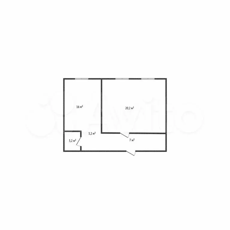2-к. квартира, 50 м, 2/14 эт. - Фото 0