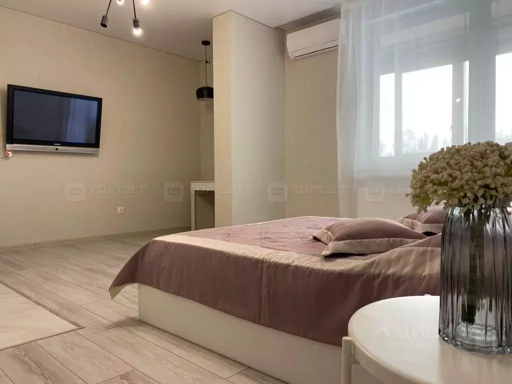 1-к кв. Татарстан, Казань ул. Оренбургский Тракт, 8Д (45.0 м) - Фото 0