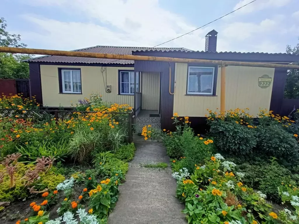 Дом в Воронежская область, Хохольский рп ул. Свободы, 222 (82 м) - Фото 1