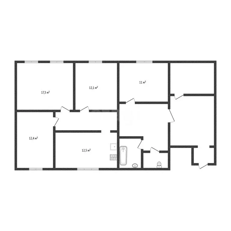 Дом в село Николо-Берёзовка, улица Нефтяников (90 м) - Фото 1