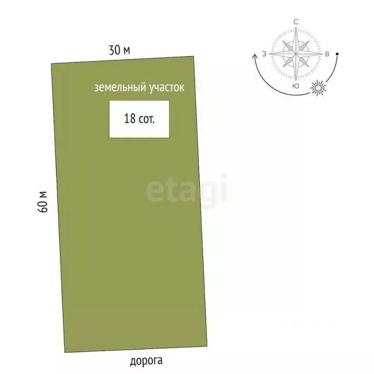 Участок в Ростовская область, Родионово-Несветайская сл., пос. ... - Фото 2