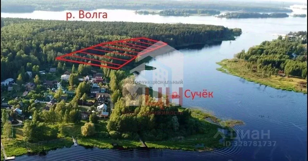 Участок в Тверская область, Конаковский муниципальный округ, д. ... - Фото 2