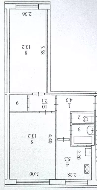 Продаётся 2-к квартира, 42.8 м - Фото 1