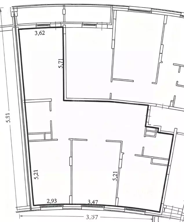 3-к кв. Московская область, Химки Московская ул., 21 (103.9 м) - Фото 1