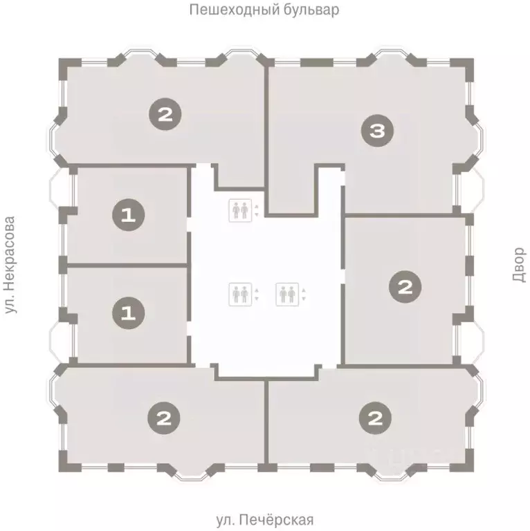 2-к кв. Свердловская область, Екатеринбург Вокзальный жилрайон, ул. ... - Фото 2
