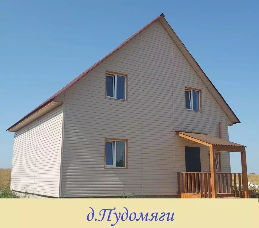 Дом в Ленинградская область, Гатчинский район, д. Пудомяги ул. ... - Фото 1