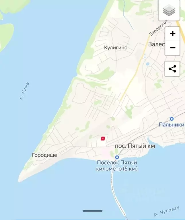 Участок в Пермский край, Добрянский муниципальный округ, д. Городище ... - Фото 1