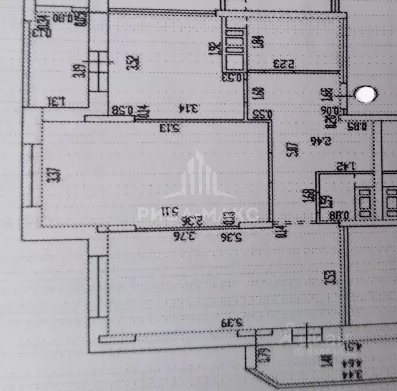 2-к кв. Брянская область, Брянск ул. Комарова, 51 (61.1 м) - Фото 1