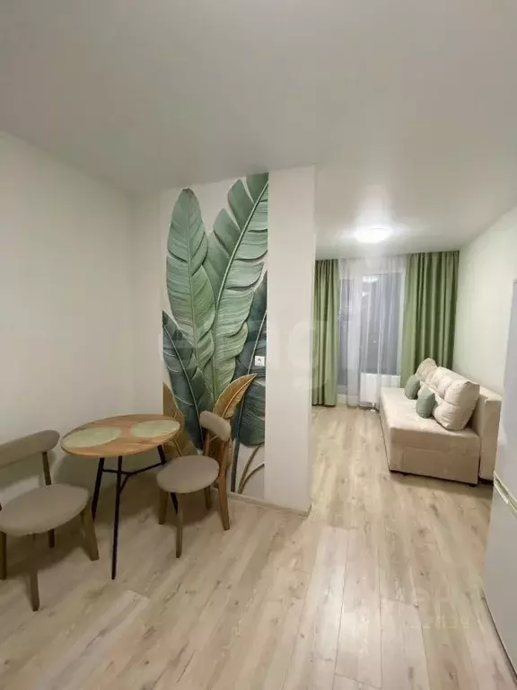 Студия Тюменская область, Тюмень ул. Геннадия Райкова, 19 (24.0 м) - Фото 1