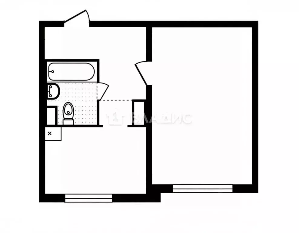 1-к кв. Москва ул. Фонвизина, 9К1 (39.0 м) - Фото 2
