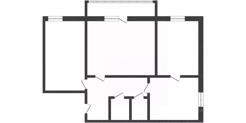 3-к кв. Курганская область, Курган ул. МАКСИМА ГОРЬКОГО, 140 (53.6 м) - Фото 2