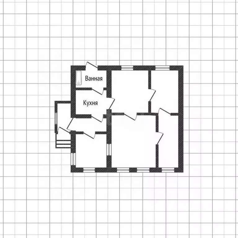 Дом в Белгородская область, Белгород ул. Декабристов, 45 (85 м) - Фото 2