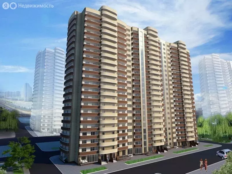 2-комнатная квартира: Краснодар, Обрывная улица, 22/1 (61 м) - Фото 2