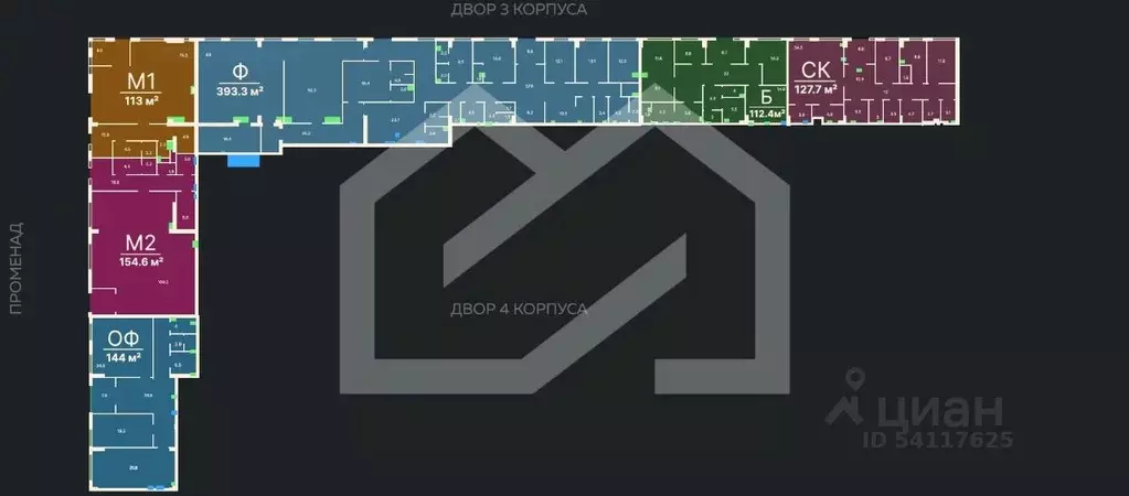 Помещение свободного назначения в Москва Сколковское ш., 40к4 (144 м) - Фото 2