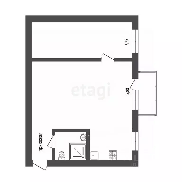 2-к кв. Камчатский край, Петропавловск-Камчатский ул. Красная Сопка, ... - Фото 1