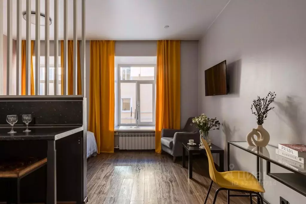 Комната Санкт-Петербург Гончарная ул., 26 (26.0 м) - Фото 1