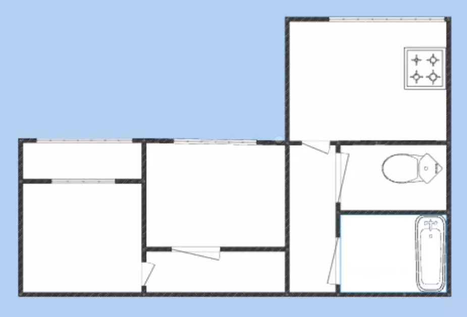 2-к кв. Смоленская область, Ярцево ул. Энтузиастов, 39 (47.8 м) - Фото 2