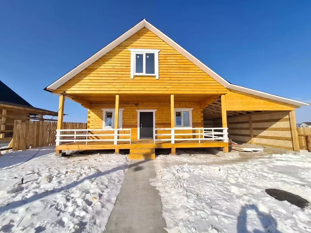 Дом в Иркутская область, Иркутский муниципальный округ, д. Ширяева ул. ... - Фото 1