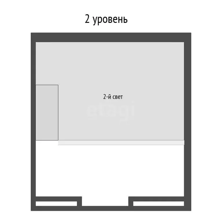 1-комнатная квартира: Рощино, улица Александра Федоровича, 6 (33.5 м) - Фото 0