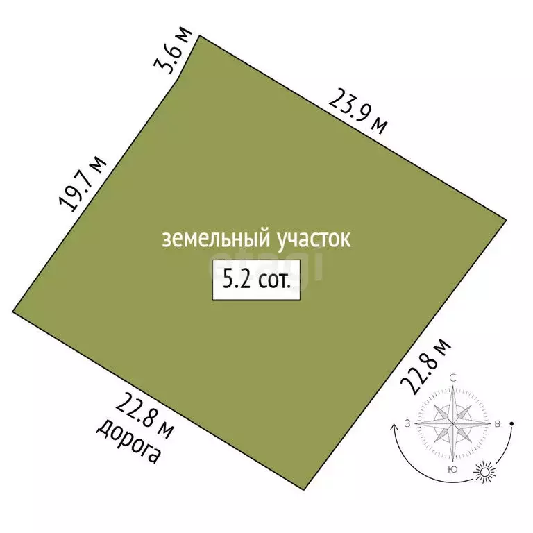 Участок в Омск, садоводческое некоммерческое товарищество ... - Фото 1