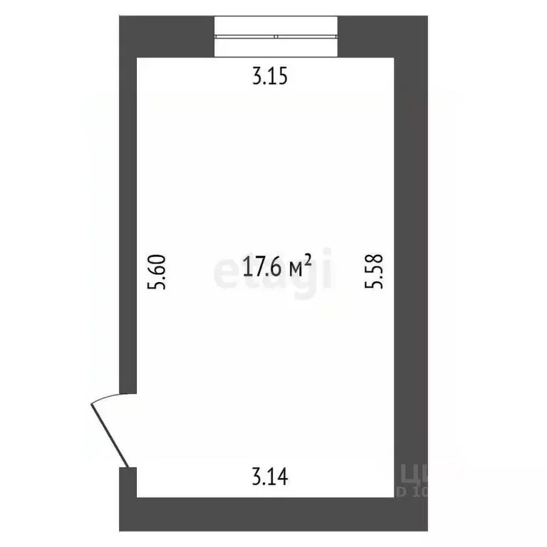 Комната Башкортостан, Стерлитамак ул. Худайбердина, 101А (17.6 м) - Фото 1