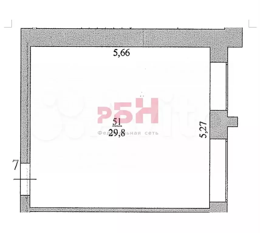 Офис 29,8 кв м - Фото 0