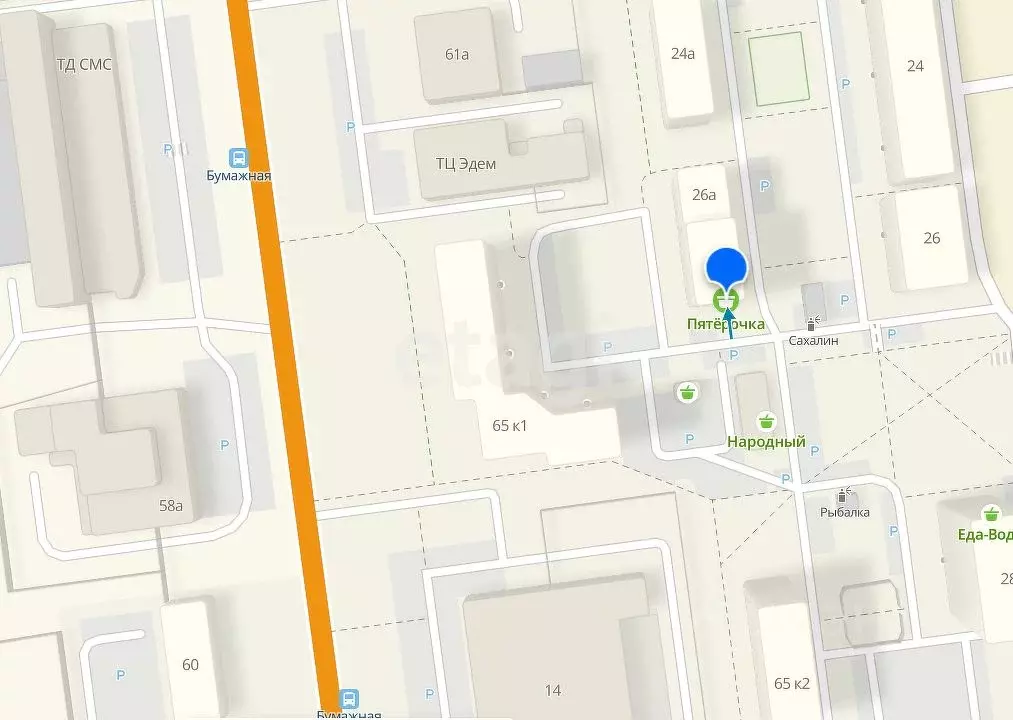 Торговая площадь в Сахалинская область, Южно-Сахалинск Физкультурная ... - Фото 1