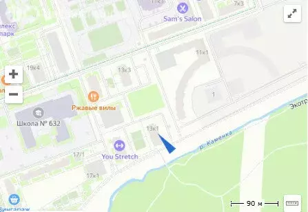 1-комнатная квартира: Санкт-Петербург, набережная реки Каменки, 13к1 ... - Фото 1