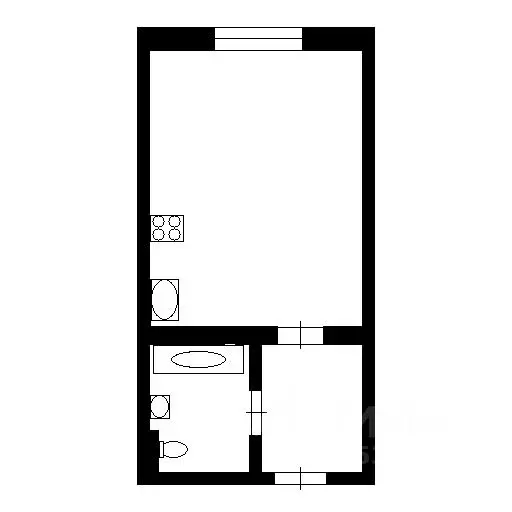 1-к кв. Самарская область, Отрадный ул. Сабирзянова, 24 (29.8 м) - Фото 2