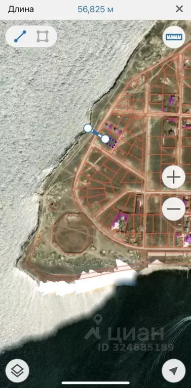 Участок в Крым, Черноморский район, с. Межводное ул. Приморская, 151 ... - Фото 2