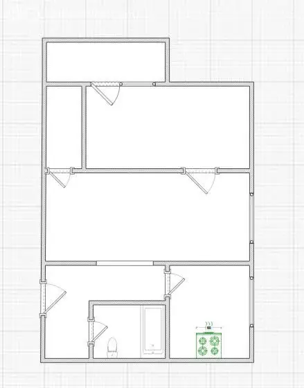 2-комнатная квартира: Кострома, Просёлочная улица, 22 (41 м) - Фото 0