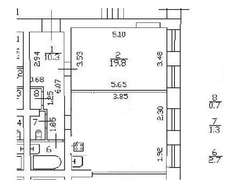 1-к кв. Санкт-Петербург Казанская ул., 8-10 (57.0 м) - Фото 1