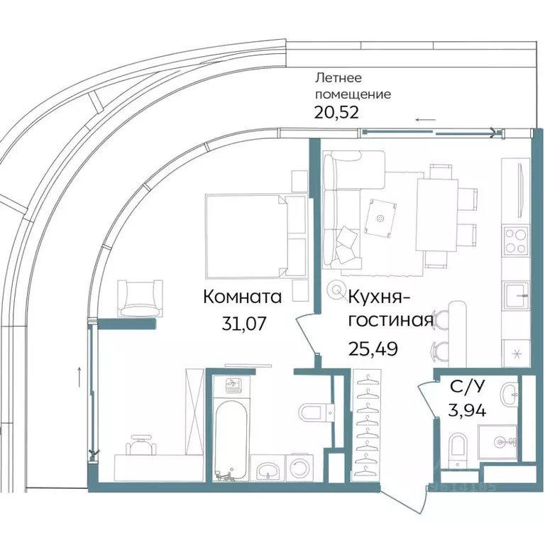 2-к кв. Крым, Саки ул. Морская (81.02 м) - Фото 1