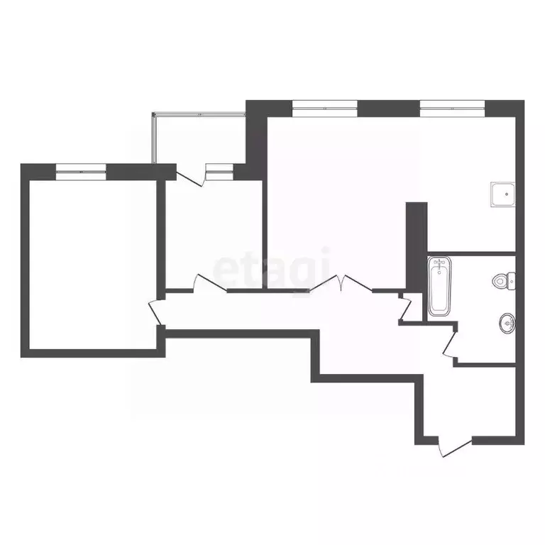 3-к кв. Красноярский край, Красноярск Свободный просп., 64г (101.0 м) - Фото 2